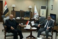 دیدار سفیر ایران با وزیر جدید برق عراق
