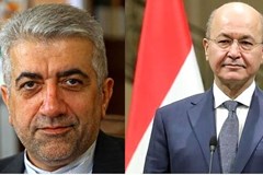 Iranian energy min. meets with Iraqi president for bilateral talks