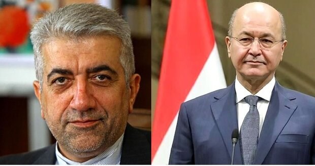 Iranian energy min. meets with Iraqi president for bilateral talks