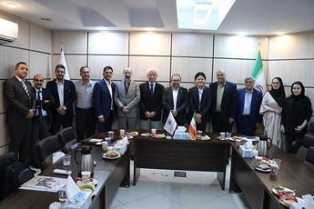 حضور هیات ژاپنی در سندیکای صنعت برق ایران 