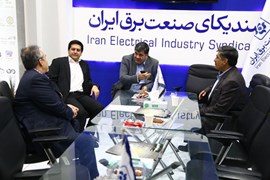 غرفه سندیکا در نوزدهمین نمایشگاه بین المللی صنعت برق ایران 