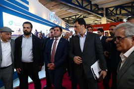 غرفه سندیکا در نوزدهمین نمایشگاه بین المللی صنعت برق ایران