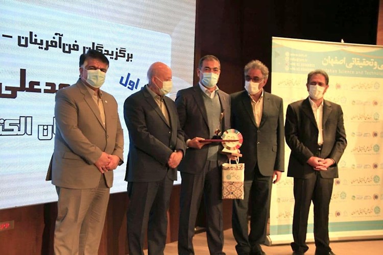 مدیرعامل شرکت نیان الکترونیک برترین فناور صنعت‌سازِ کشور شد 