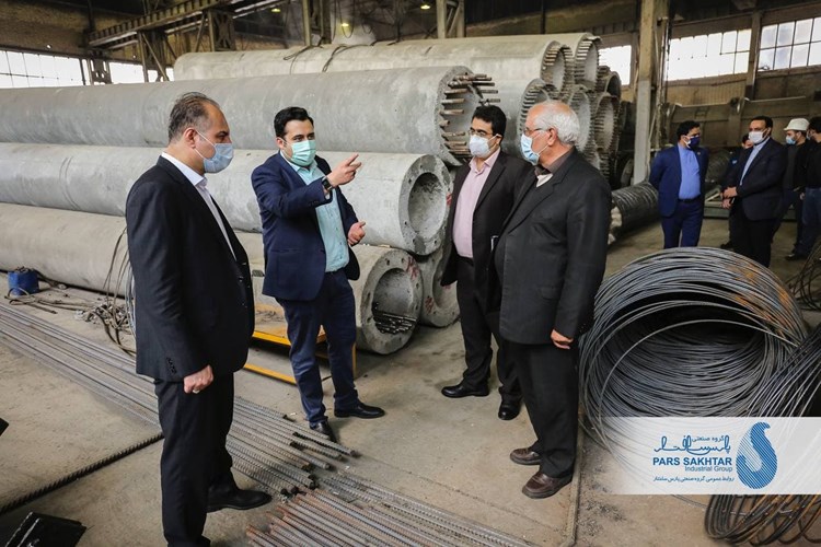 بازدید رایزن‌های بازرگانی ایران در آذربایجان و ارمنستان از شرکت پارس ساختار