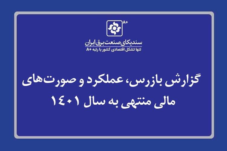 گزارش بازرس، عملکرد و صورت‌های مالی سال 1401 سندیکای صنعت برق ایران