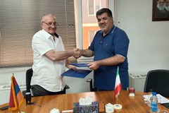 امضای قرارداد فاینانس شرکت صانیر بین‌الملل و شرکت هایون ارمنستان