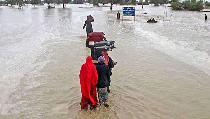 فراخوان کمک به سیل‌زدگان سیستان و بلوچستان