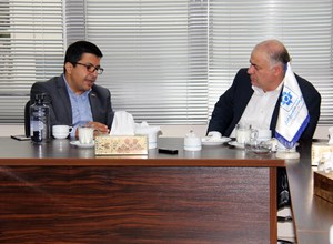 حضور مهندس حائری مشاور عالی وزیر نیرو در سندیکا