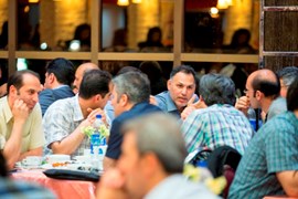 مراسم ضیافت افطاری سندیکا