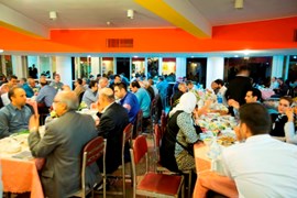 مراسم ضیافت افطاری سندیکا