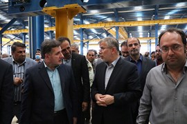 افتتاح کارخانه فراگستر بيستون