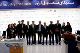 غرفه سندیکا در نوزدهمین نمایشگاه بین المللی صنعت برق ایران