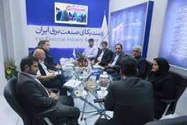 غرفه سندیکا در نوزدهمین نمایشگاه بین المللی صنعت برق ایران