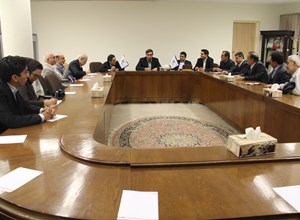 دیدار با مهندس کردی مدیر عامل توانیر در حاشیه ضیافت افطار سندیکا