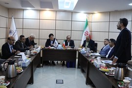 حضور هیات ژاپنی در سندیکای صنعت برق ایران 