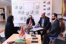 گزارش تصویری نمایشگاه جانبی کنفرانس شبکه‌های هوشمند انرژی