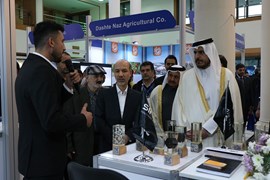 نمایشگاه جانبی نهمین اجلاس کمیسیون همکاری مشترک ایران و قطر