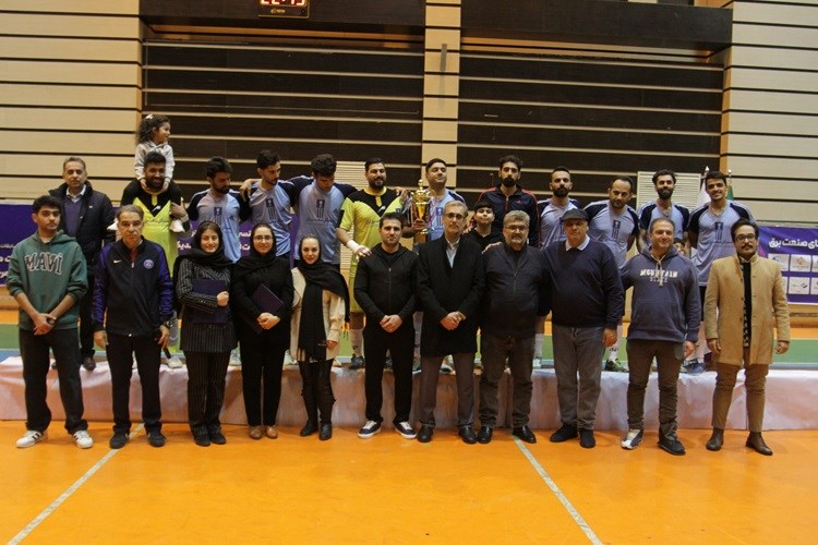 تیم سندیکای صنعت برق قهرمان دومین دوره مسابقات فوتسال جام سندیکا