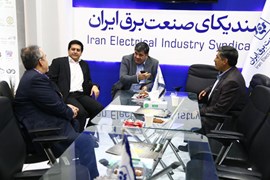 غرفه سندیکا در نوزدهمین نمایشگاه بین المللی صنعت برق ایران 