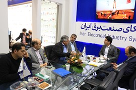 غرفه سندیکا در نوزدهمین نمایشگاه بین المللی صنعت برق ایران