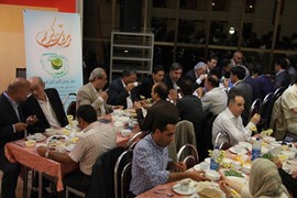 مراسم ضیافت افطاری سندیکا