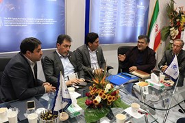 غرفه سندیکا در نوزدهمین نمایشگاه بین المللی صنعت برق ایران