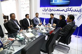 غرفه سندیکا در نوزدهمین نمایشگاه بین المللی صنعت برق ایران
