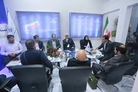 غرفه سندیکا در نوزدهمین نمایشگاه بین المللی صنعت برق ایران